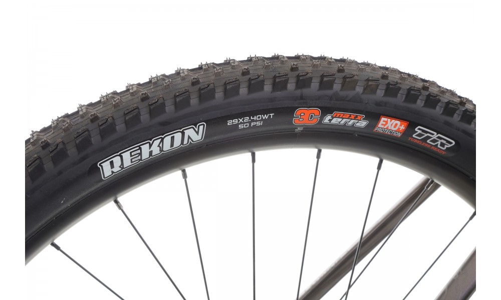 Rower górski elektryczny Orbea URRUN 40 - antracytowo-czarny