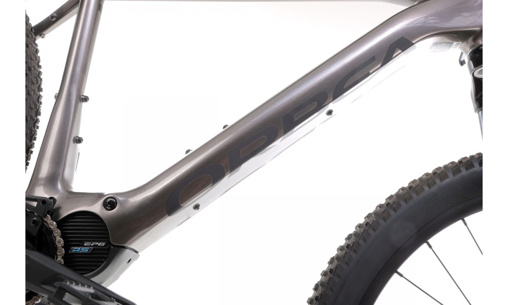 Rower górski elektryczny Orbea URRUN 40 - antracytowo-czarny