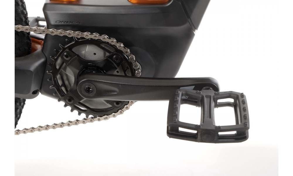 Rower górski elektryczny Orbea KERAM 30 29 - pomarańczowo-czarny