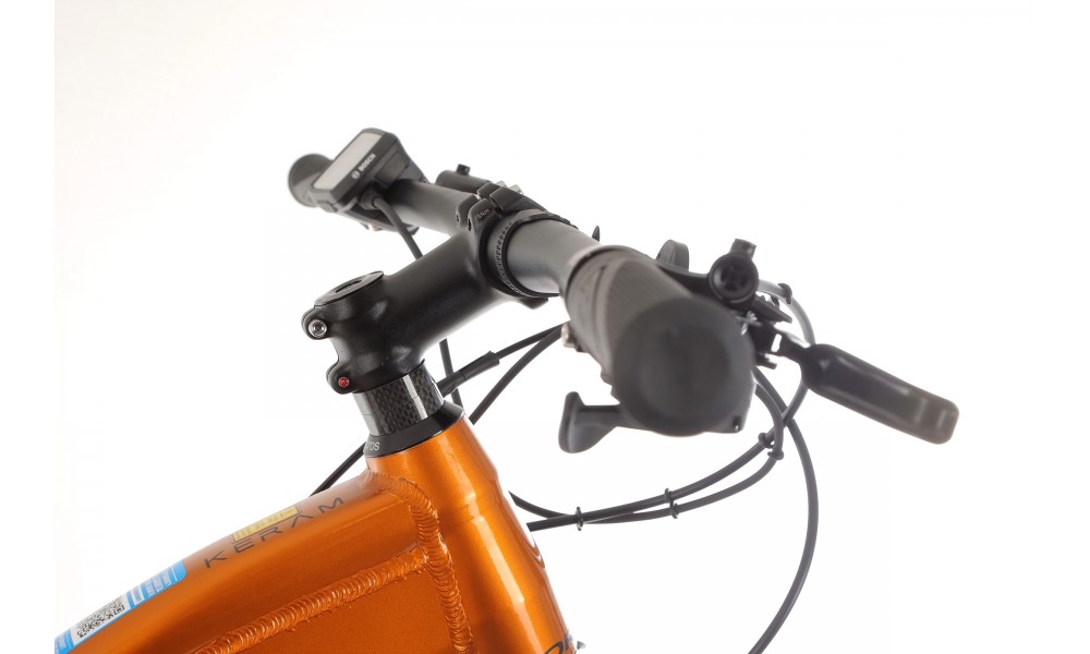 Rower górski elektryczny Orbea KERAM 30 29 - pomarańczowo-czarny