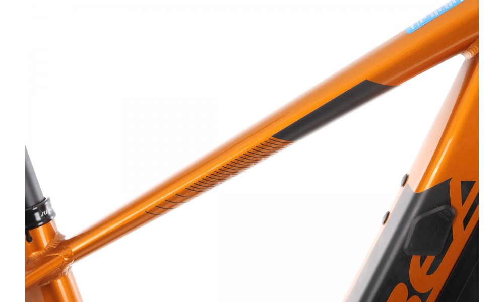 Rower górski elektryczny Orbea KERAM 30 29 - pomarańczowo-czarny