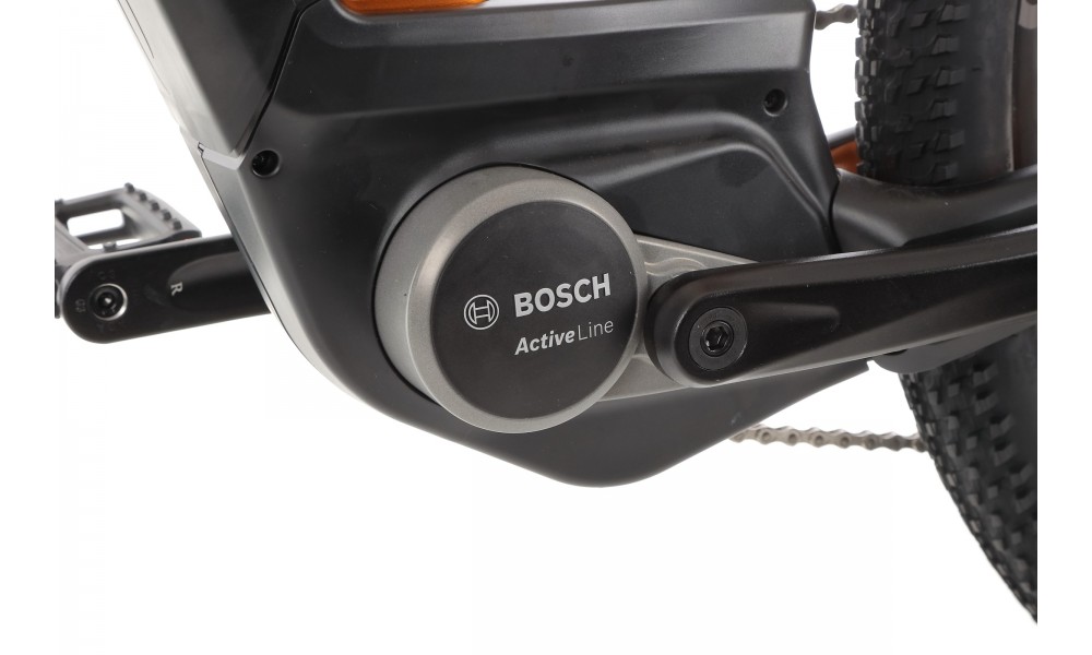 Rower górski elektryczny Orbea KERAM 30 29 - pomarańczowo-czarny