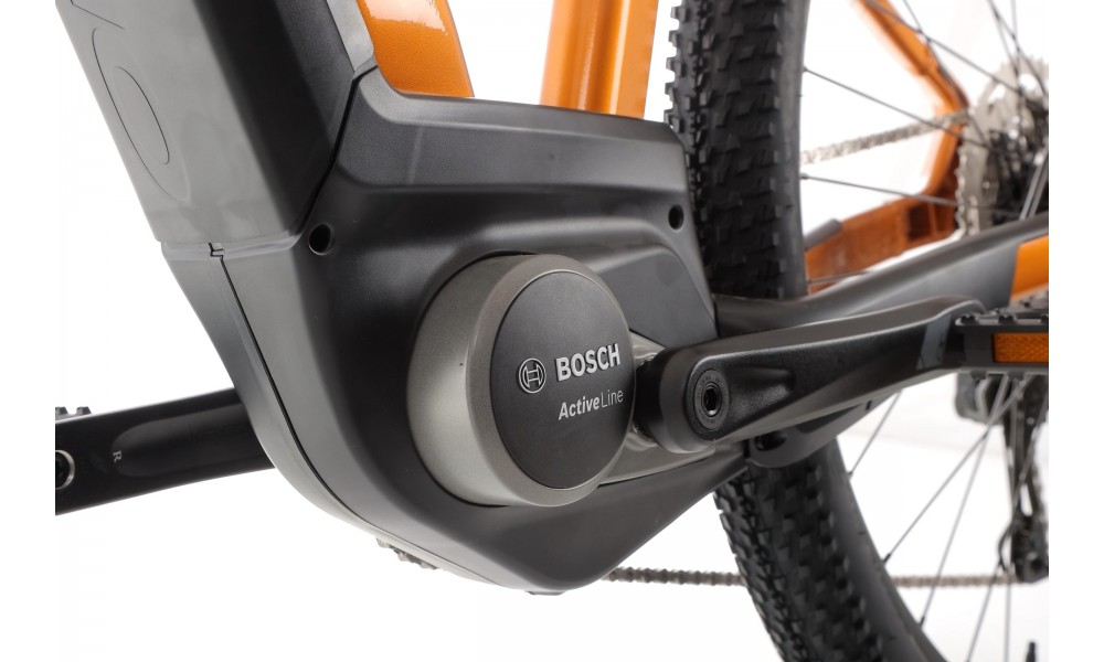 Rower górski elektryczny Orbea KERAM 30 29 - pomarańczowo-czarny