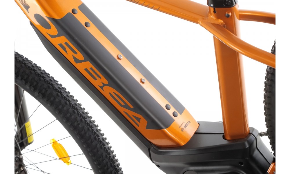 Rower górski elektryczny Orbea KERAM 30 29 - pomarańczowo-czarny