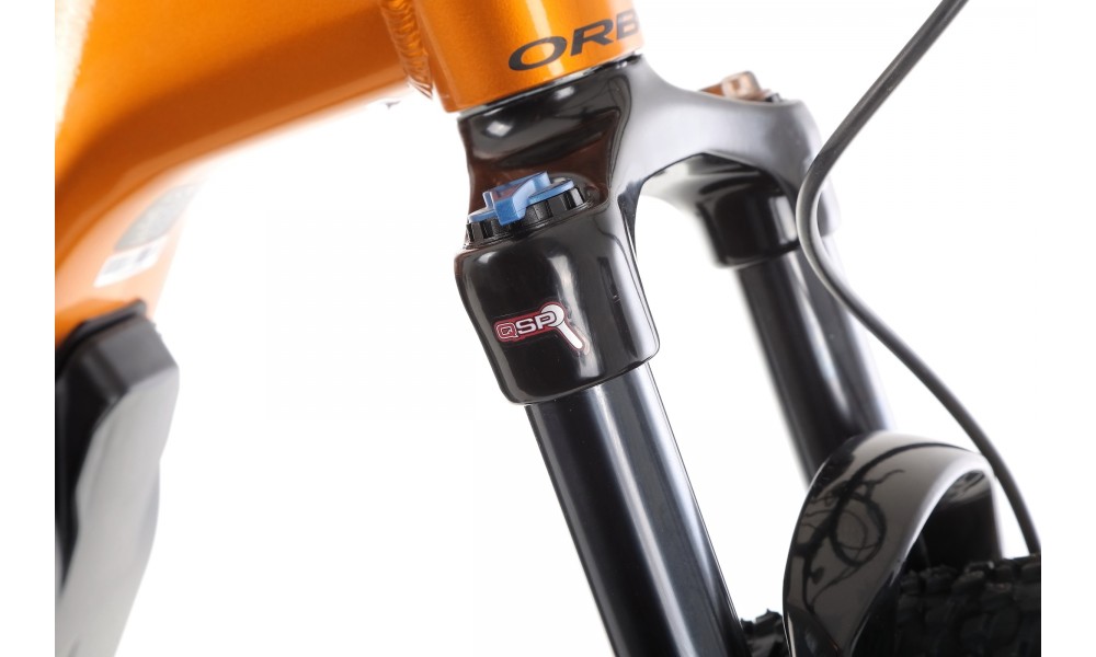 Rower górski elektryczny Orbea KERAM 30 29 - pomarańczowo-czarny