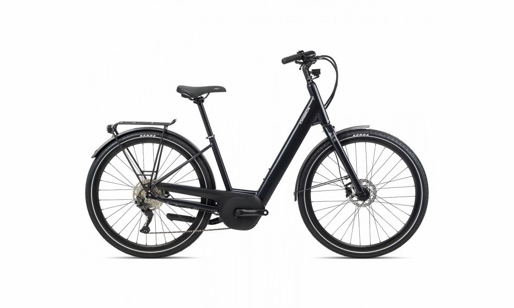 Rower miejski elektryczny Orbea OPTIMA E40 - czarny