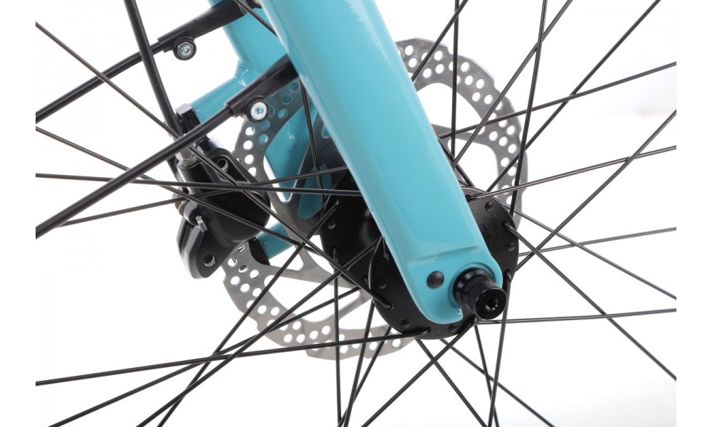 Rower miejski elektryczny Orbea OPTIMA E40 - niebieski