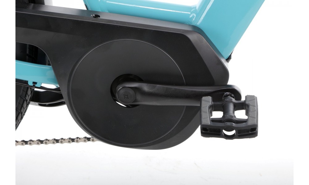 Rower miejski elektryczny Orbea OPTIMA E40 - niebieski