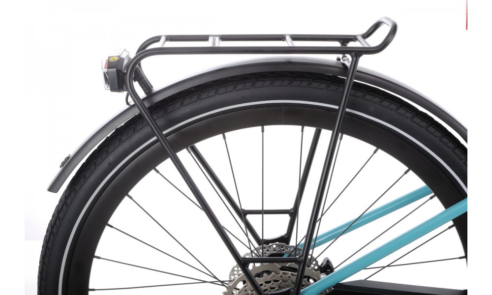 Rower miejski elektryczny Orbea OPTIMA E40 - niebieski