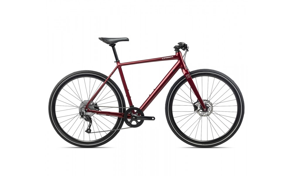 Rower miejski Orbea CARPE 20 - bordowy