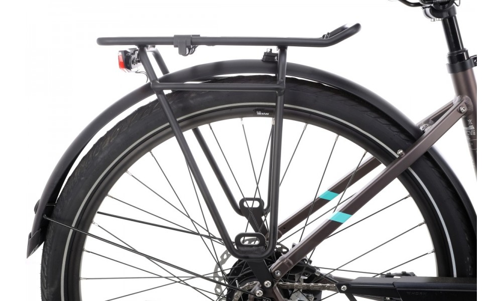 Rower miejski elektryczny Husqvarna Gran City 2 Nexus CB Wave - srebrny