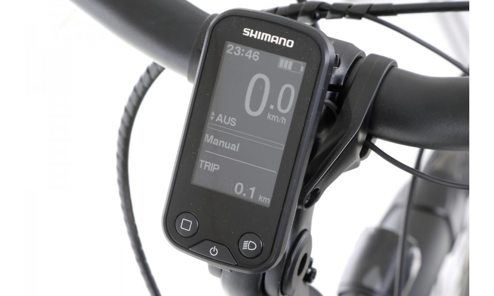 Rower miejski elektryczny Husqvarna Gran City 2 Nexus CB Wave - srebrny