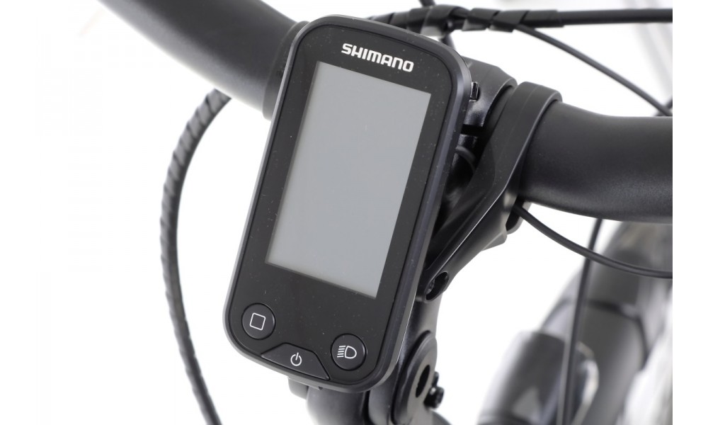 Rower miejski elektryczny Husqvarna Gran City 2 Nexus CB Wave - srebrny