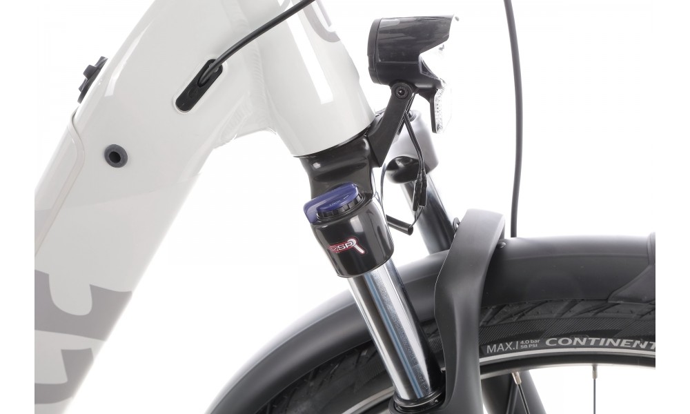 Rower trekkingowy elektryczny Husqvarna Gran Tourer GT1 Wave 2022 - szary