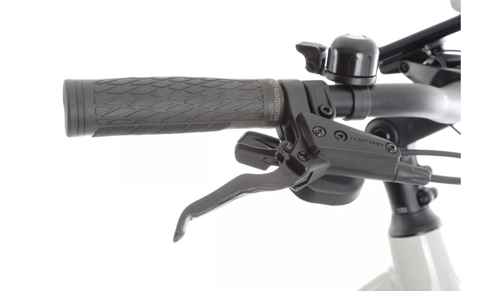 Rower trekkingowy elektryczny Husqvarna Gran Tourer GT1 Wave 2022 - szary