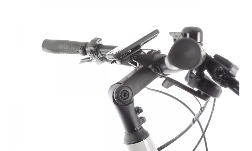 Rower trekkingowy elektryczny Husqvarna Gran Tourer GT1 Wave 2022 - szary