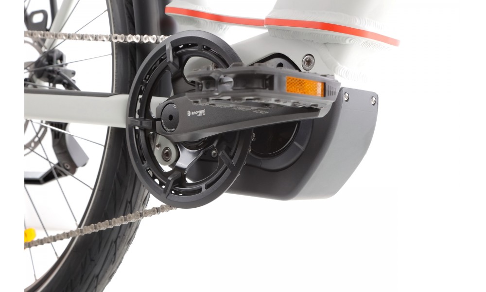 Rower trekkingowy elektryczny Husqvarna Gran Tourer GT1 Wave 2022 - szary