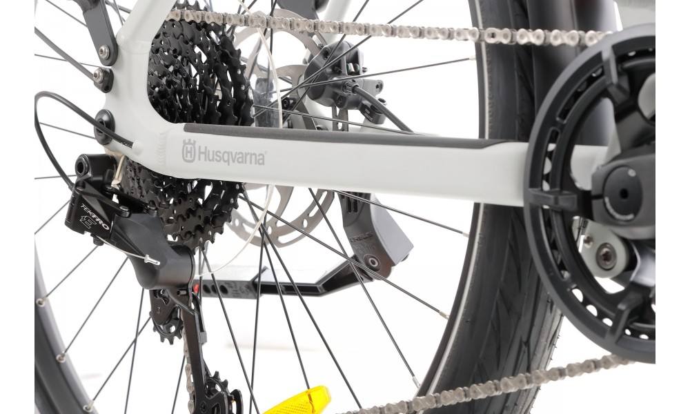 Rower trekkingowy elektryczny Husqvarna Gran Tourer GT1 Wave 2022 - szary