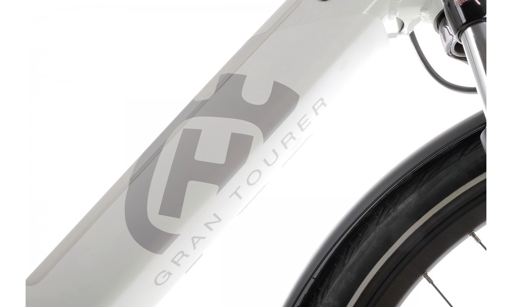 Rower trekkingowy elektryczny Husqvarna Gran Tourer GT1 Wave 2022 - szary