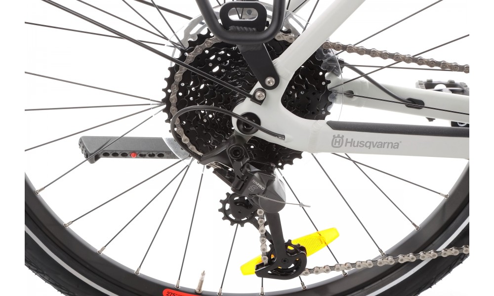 Rower trekkingowy elektryczny Husqvarna Gran Tourer GT1 Wave 2022 - szary