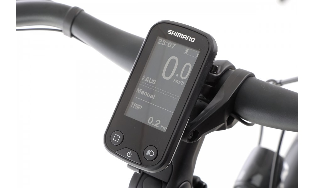 Rower trekkingowy elektryczny Husqvarna Gran Tourer GT1 Wave 2022 - szary