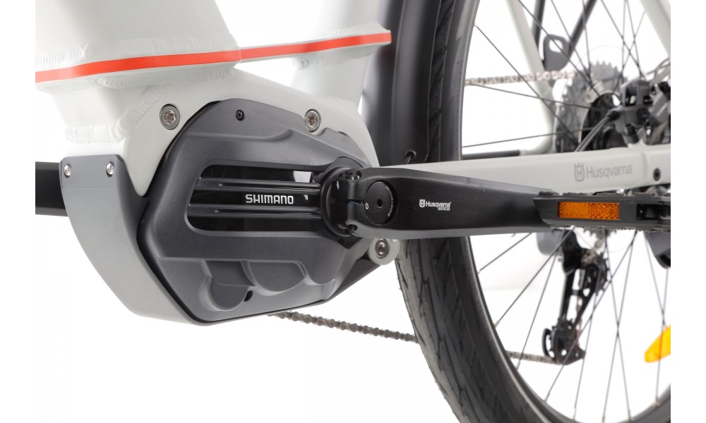 Rower trekkingowy elektryczny Husqvarna Gran Tourer GT1 Wave 2022 - szary