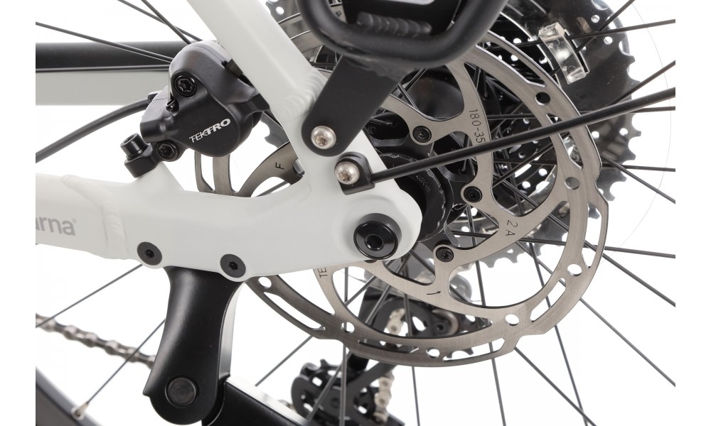 Rower trekkingowy elektryczny Husqvarna Gran Tourer GT1 Wave 2022 - szary