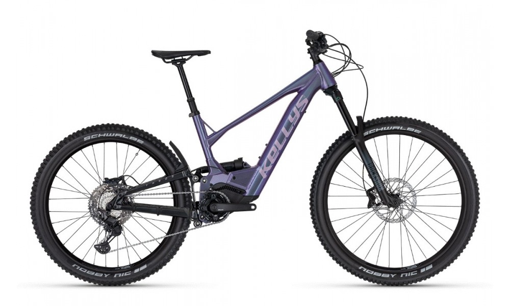 Rower górski elektryczny Kellys Theos R30 - fioletowy
