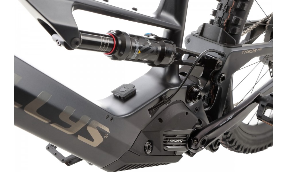 Rower górski elektryczny Kellys Theos F90  - czarny