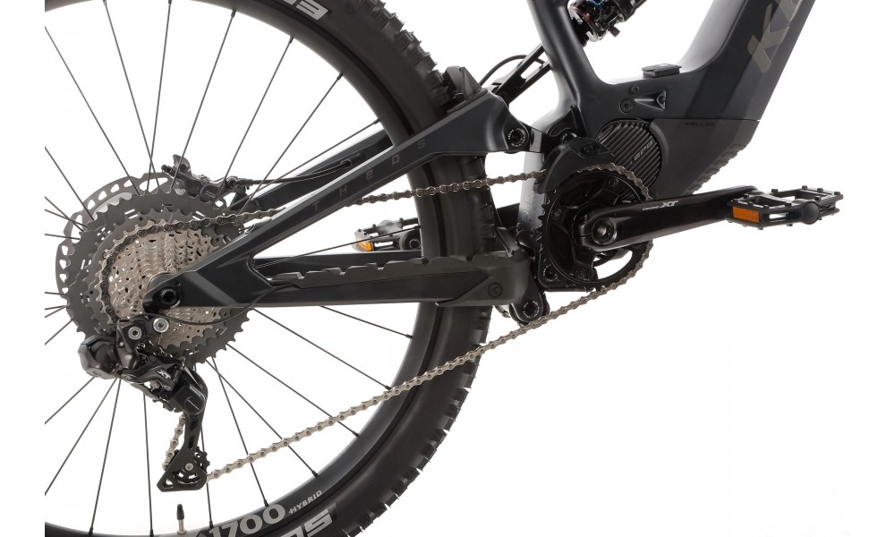 Rower górski elektryczny Kellys Theos F90  - czarny