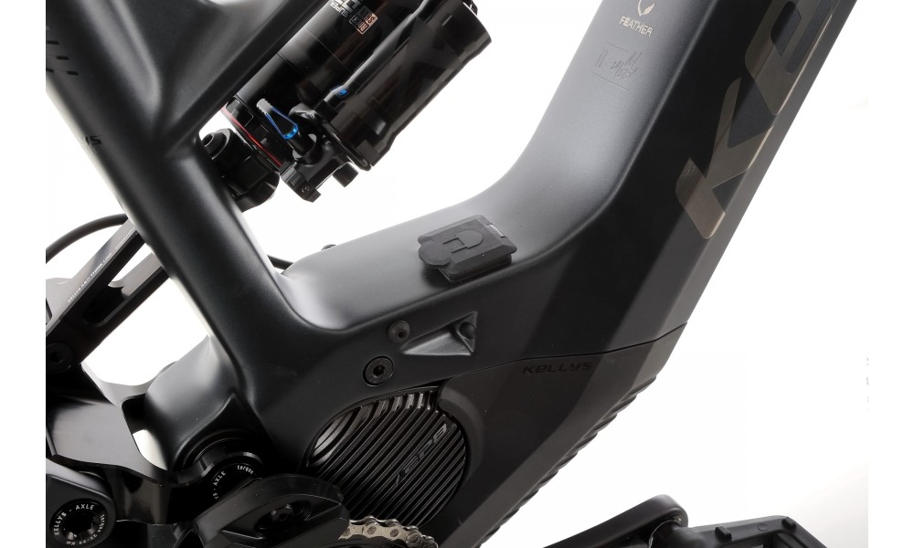 Rower górski elektryczny Kellys Theos F90  - czarny