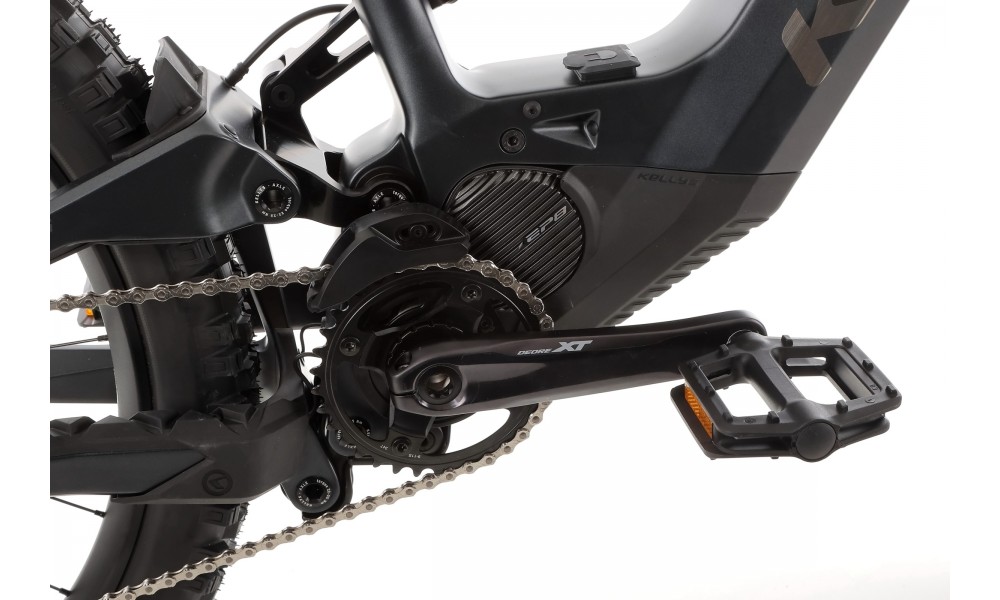 Rower górski elektryczny Kellys Theos F90  - czarny