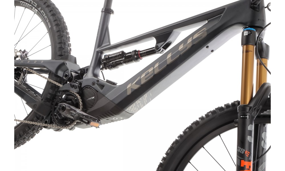 Rower górski elektryczny Kellys Theos F90  - czarny