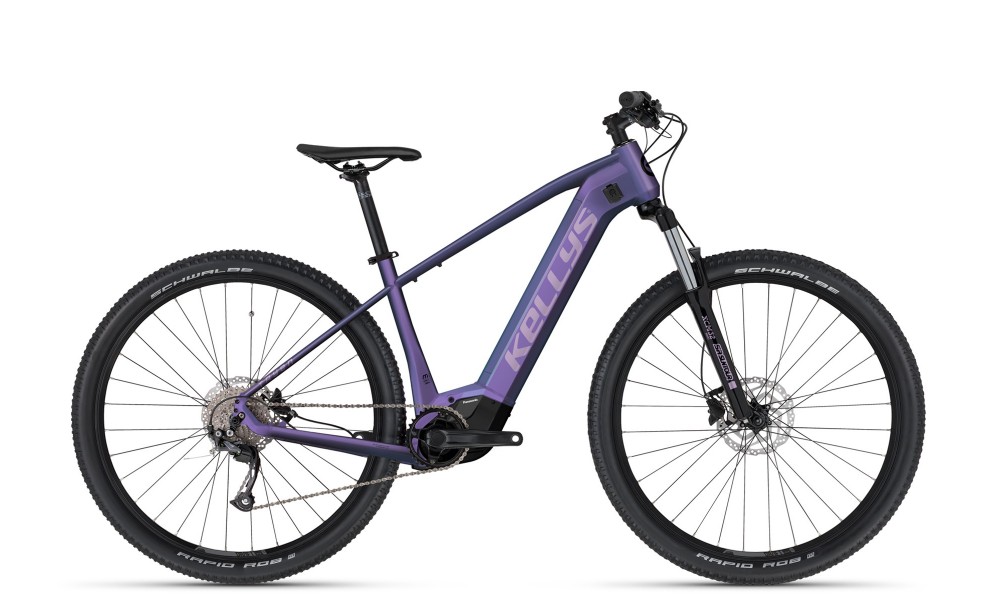 Rower górski elektryczny Kellys Tayen R10 27,5 - fioletowy
