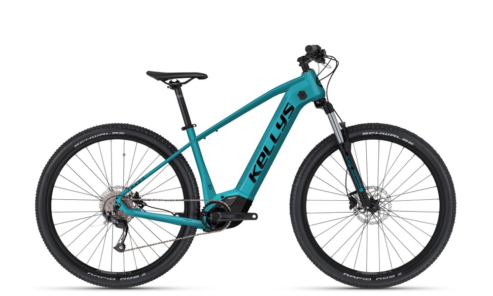 Rower górski elektryczny Kellys Tayen R10 27,5 - turkusowy