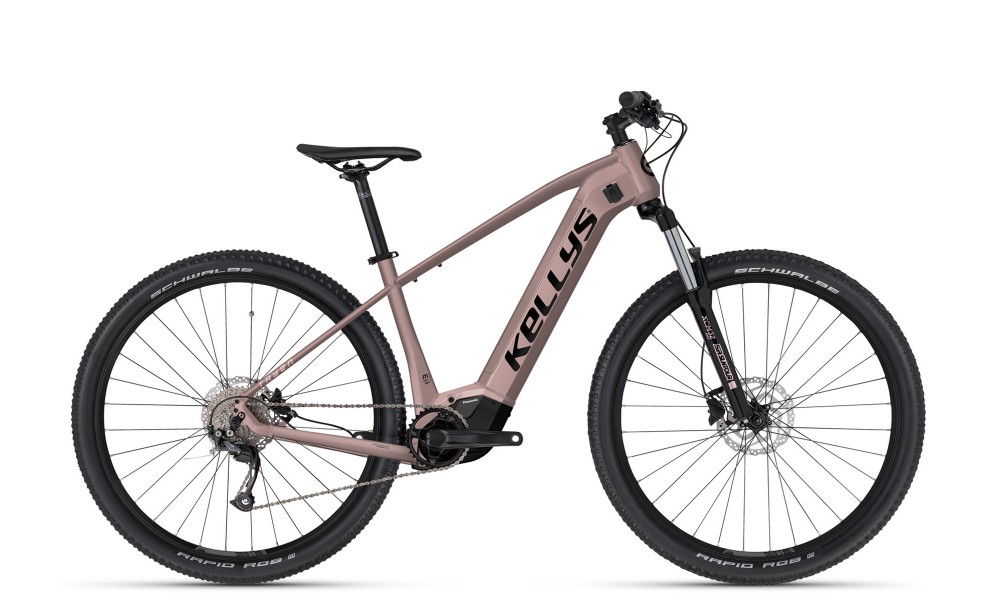 Rower górski elektryczny Kellys Tayen R10 27,5 - pudrowy róż