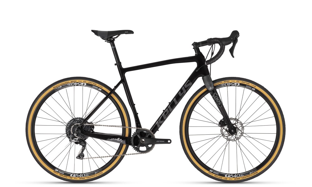 Rower gravel Kellys Soot 90 - czarno-szary