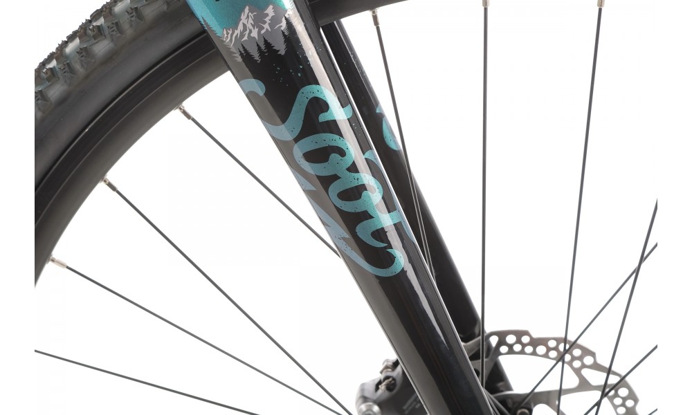 Rower gravel Kellys Soot 80 - zielono-czarny