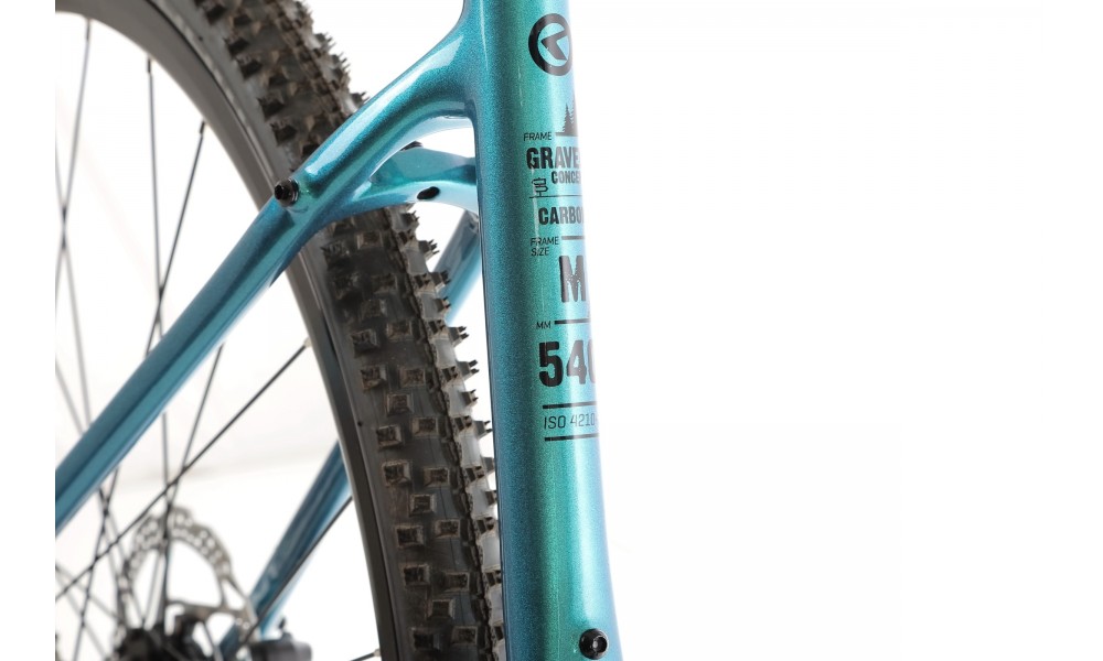 Rower gravel Kellys Soot 80 - zielono-czarny