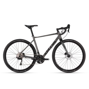 Rower gravel Kellys Soot 50  - szaro-czarny 1