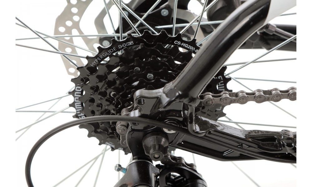 Rower górski Kellys Spider 50 26 - czarno-biały