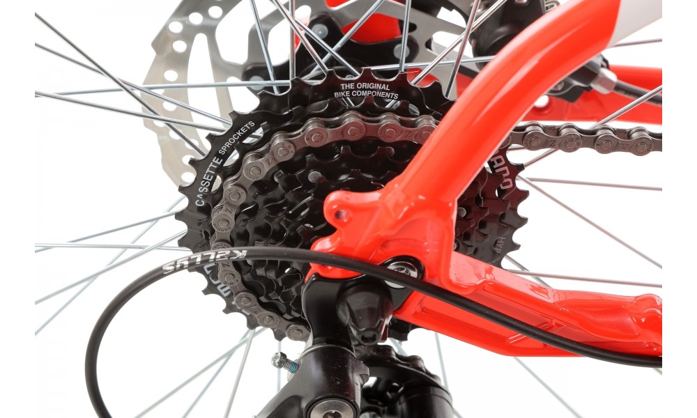 Rower górski Kellys Spider 50 26 - czerwono-czarny