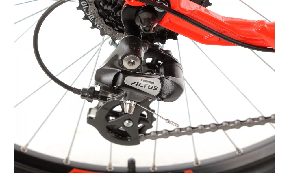 Rower górski Kellys Spider 50 26 - czerwono-czarny