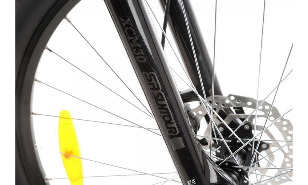 Rower górski Kellys Spider 50 27,5 - czarno-biały