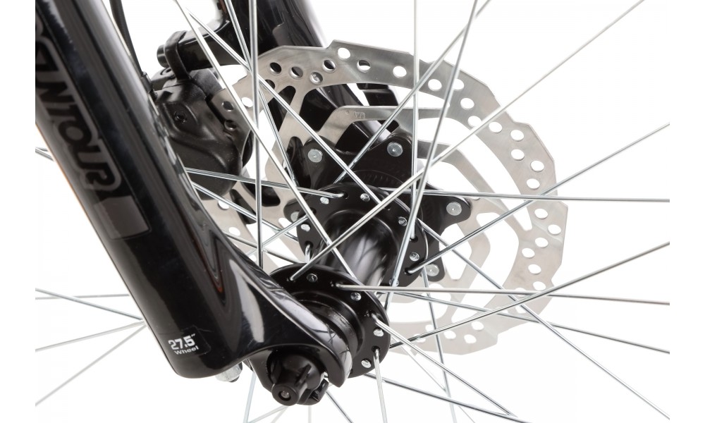 Rower górski Kellys Spider 50 27,5 - czarno-biały