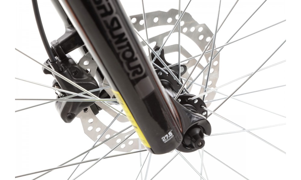 Rower górski Kellys Spider 50 27,5 - czarno-biały