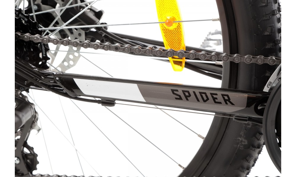 Rower górski Kellys Spider 50 27,5 - czarno-biały