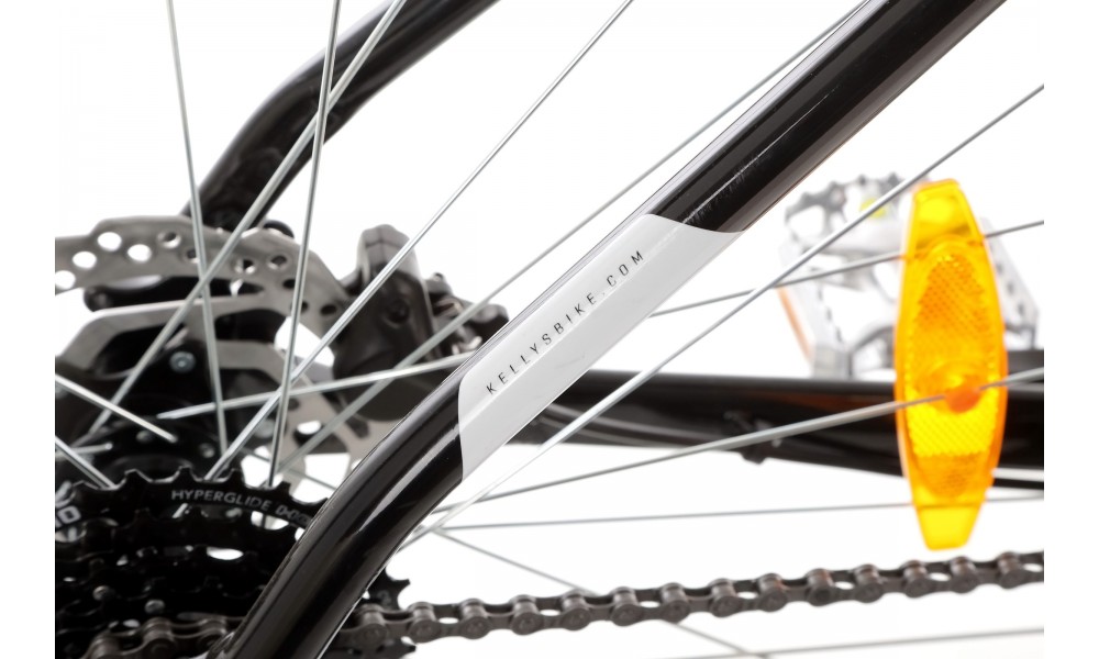 Rower górski Kellys Spider 50 27,5 - czarno-biały