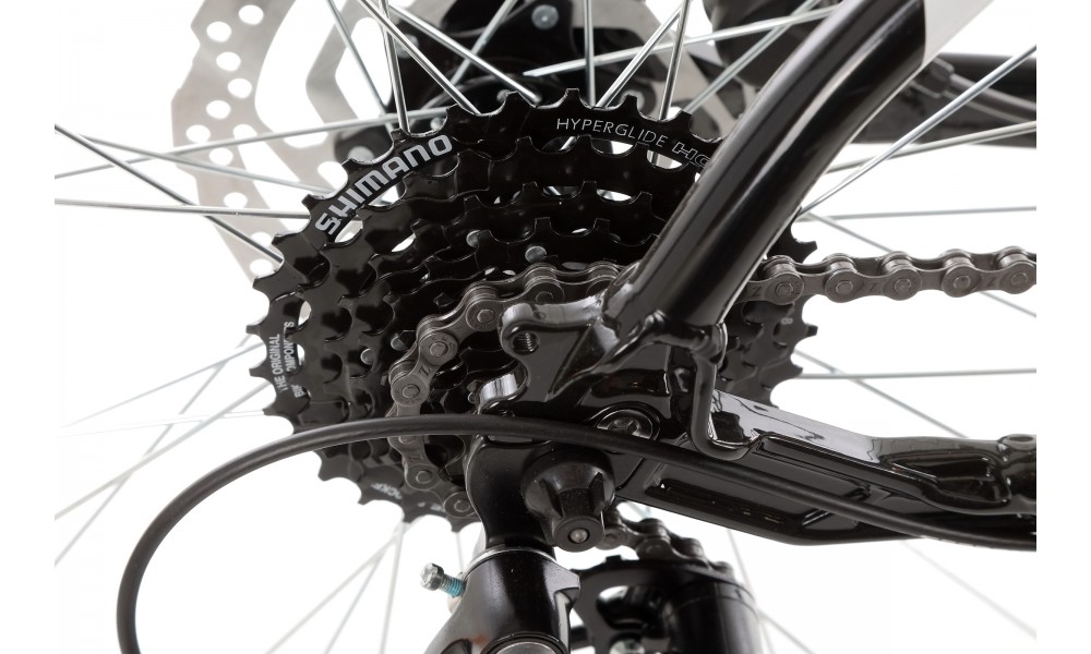 Rower górski Kellys Spider 50 27,5 - czarno-biały