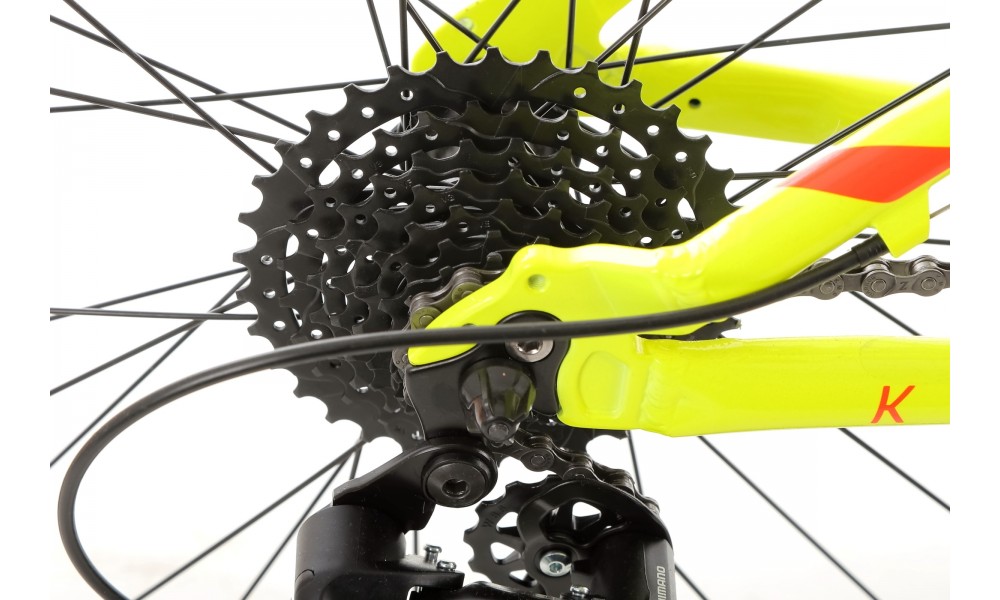 Rower górski Kellys Kiter 50 - żółty-czerwony